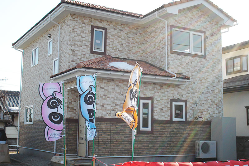 下屋や外壁飾りを採用した家 長野市住宅建築工務店トキワ 長野市住宅建築工務店トキワ
